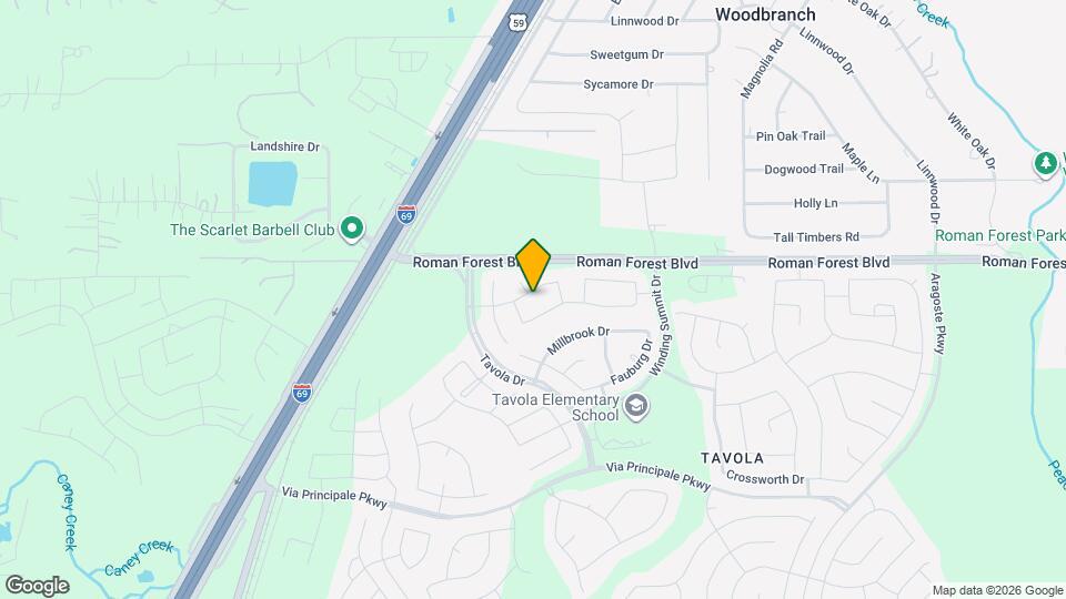 23468 Aiken Woods Dr Map and Location Details