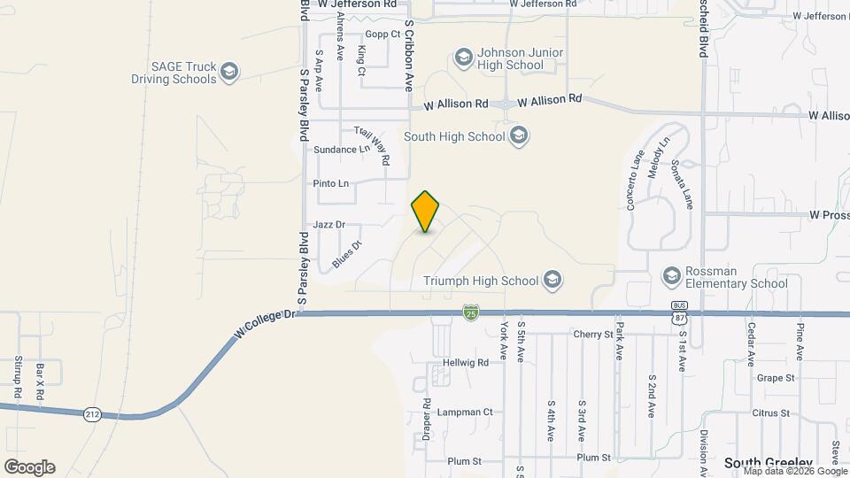 1536 Carol Ann Wy Map and Location Details