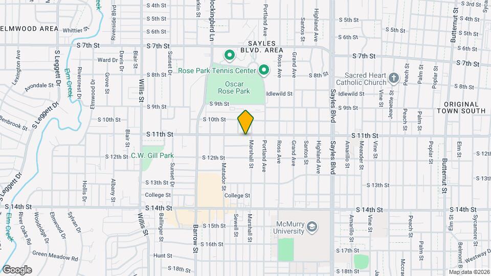2717 S 11th St Map and Location Details