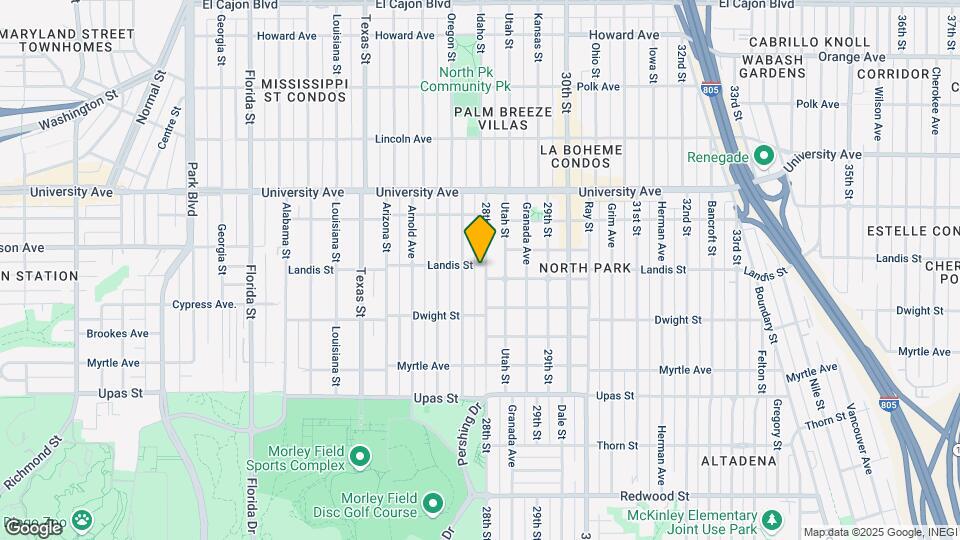3696 28th St-Unit -28th St. Map and Location Details