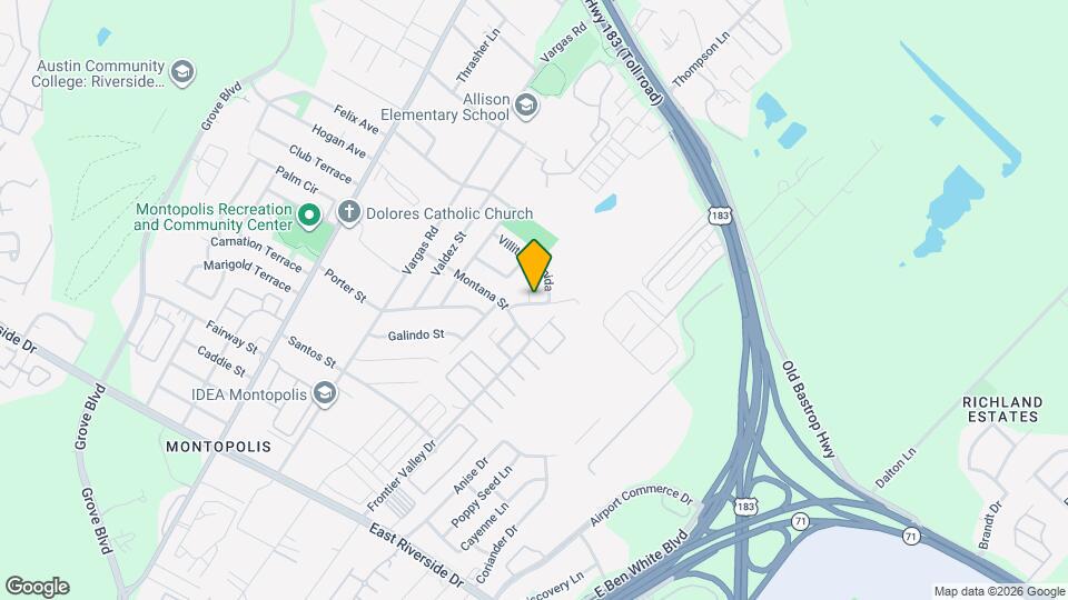 6908 Villita Cove Map and Location Details