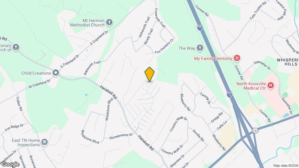 7931 Leverette Way Mapa y Detalles de la Ubicación