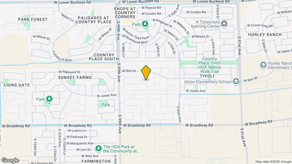 9712 West Odeum Ln Map and Location Details