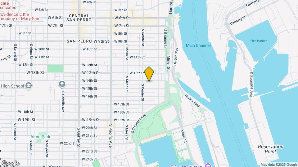 257 W 14th St Map and Location Details