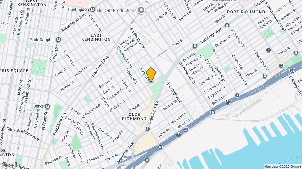 2629 Cedar St Map and Location Details