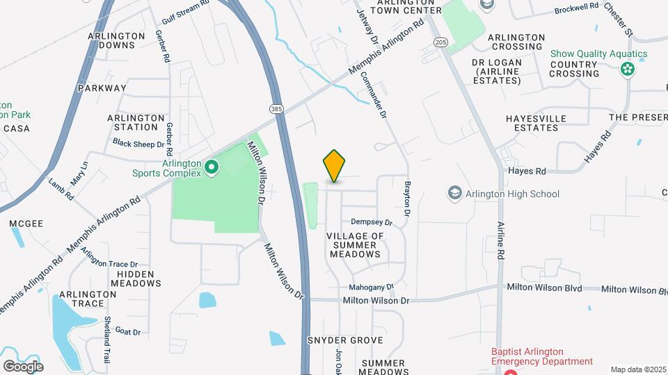 11556 Milton Meadows Dr Map and Location Details