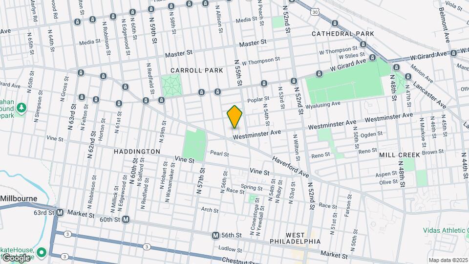 515 N Allison St Map and Location Details