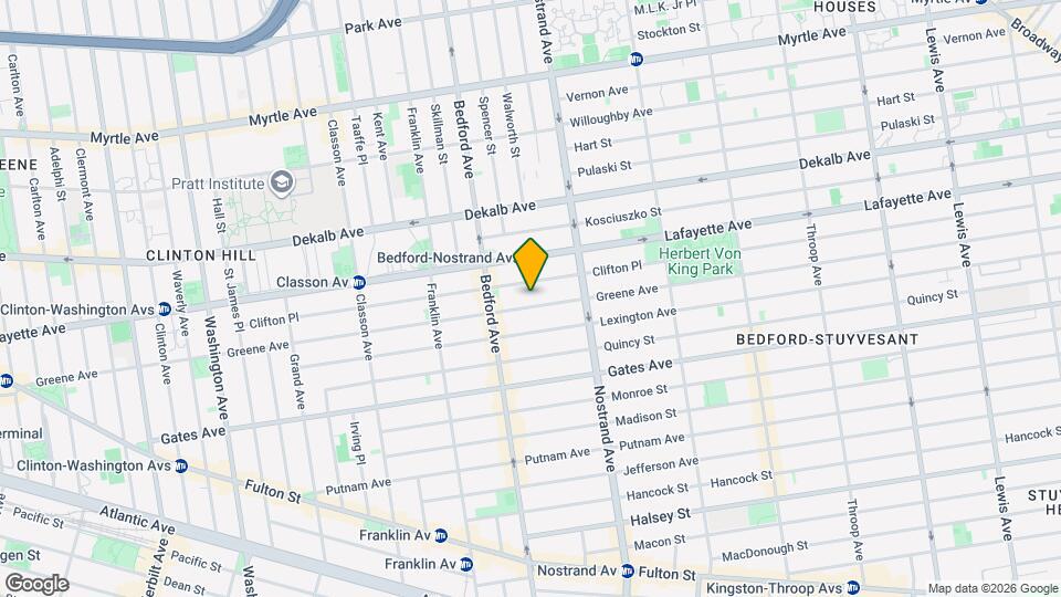 441 Greene Ave, Unit #3 Map and Location Details