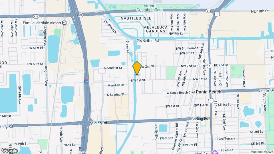 109 NW 14th Way Map and Location Details