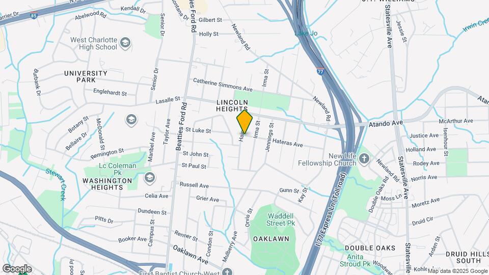 1830 Haines St Map and Location Details