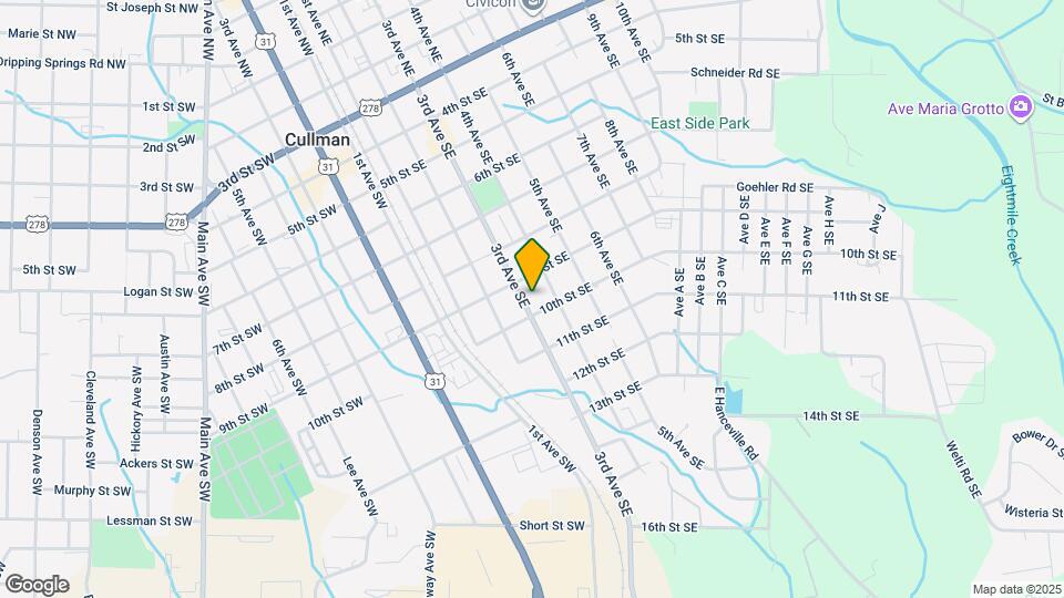 908 3rd Ave SE Map and Location Details