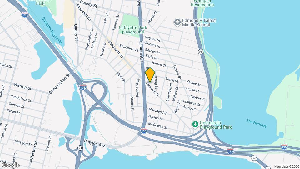 1792 Pleasant St Map and Location Details