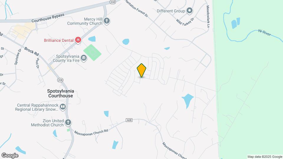 8611 Upton Ln Map and Location Details