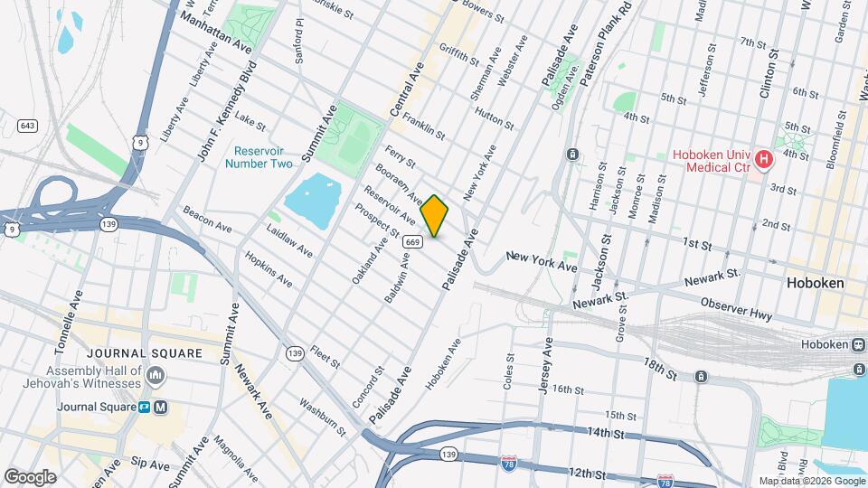 27 Reservoir Ave Map and Location Details