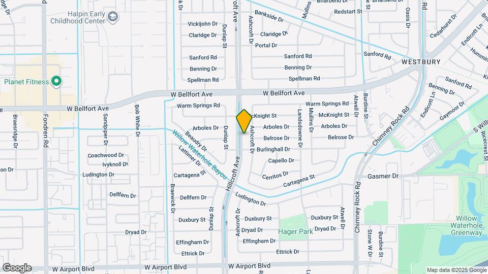 11515 Hillcroft St Map and Location Details
