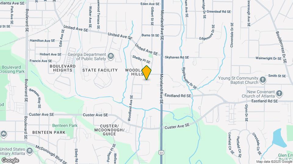 1134 Knott St SE Map and Location Details