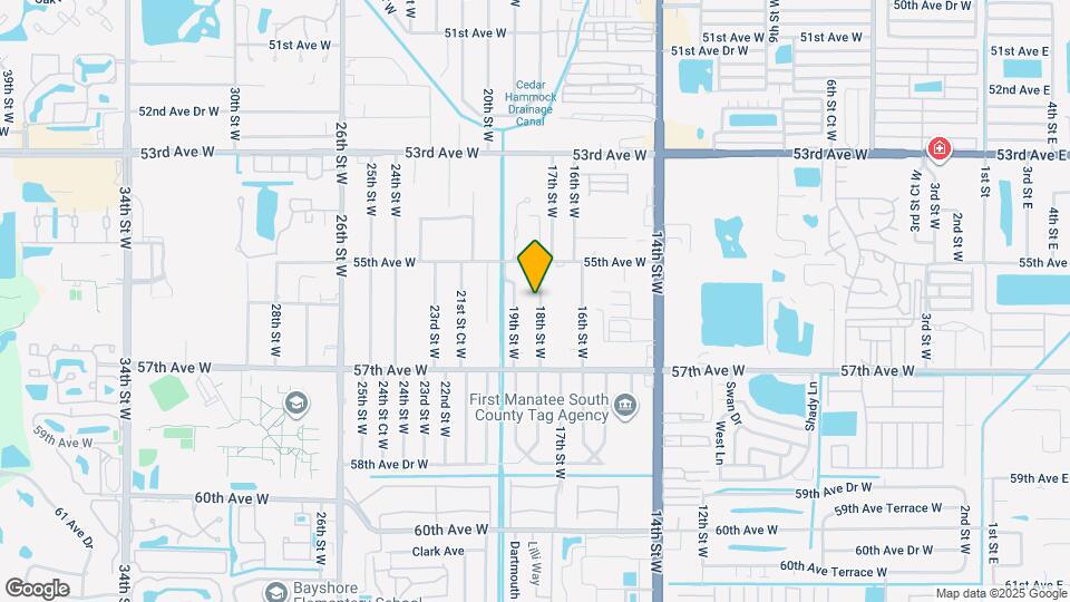 5516 18th St W Map and Location Details