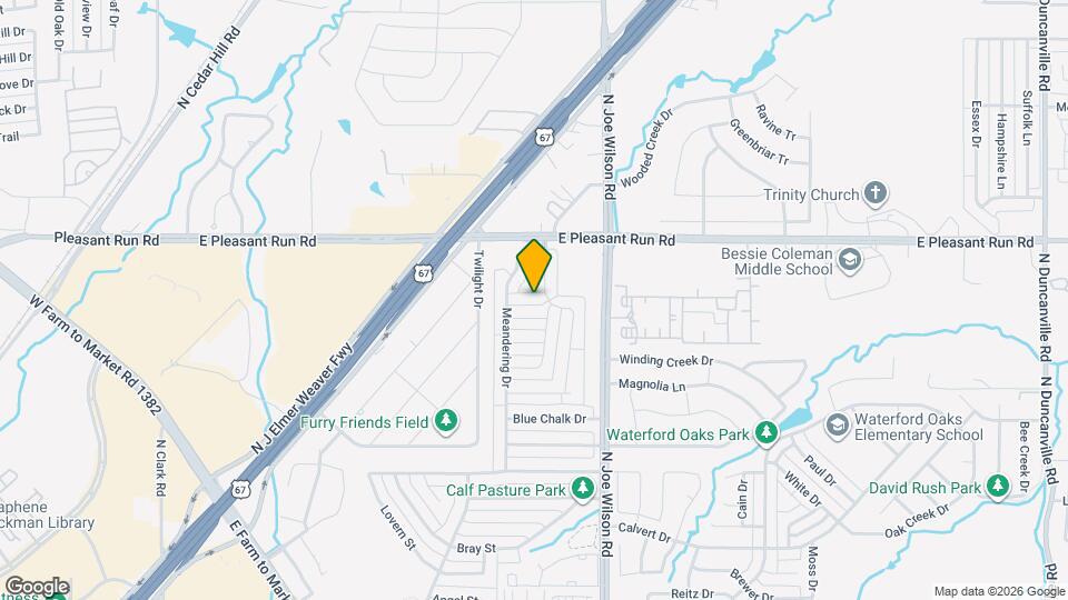 612 Grove Manor Mapa y Detalles de la Ubicación