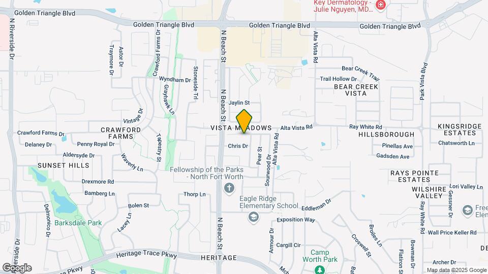 4536 Indian Rock Dr Map and Location Details