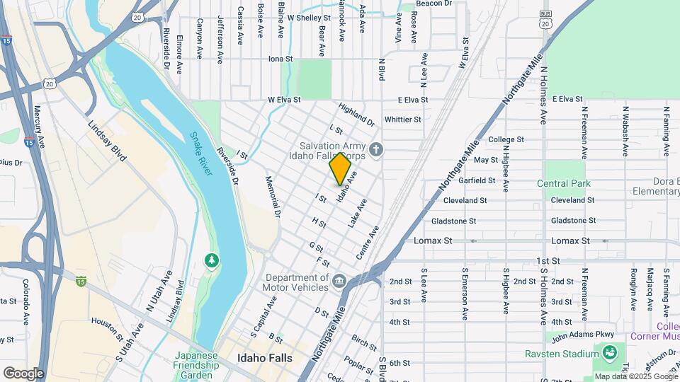 1255 Idaho Ave-Unit -1255 Map and Location Details