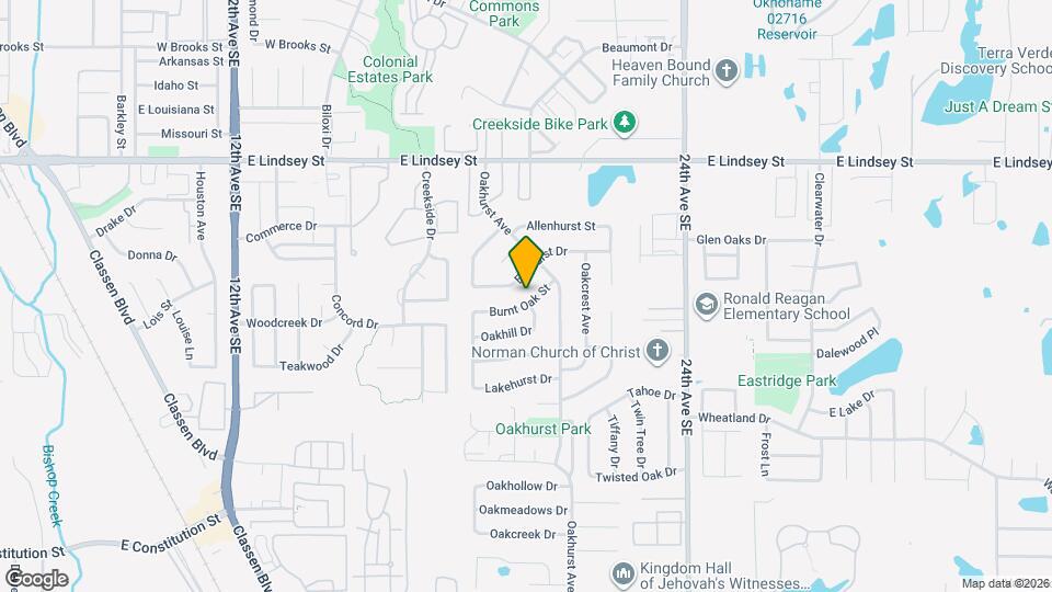 1903 Burnt Oak St Map and Location Details
