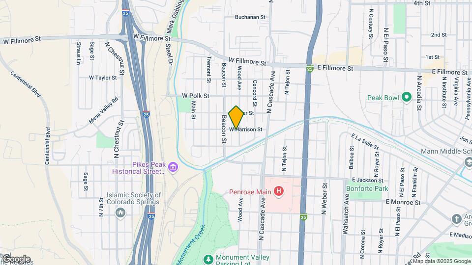 2520 Wood Ave, Unit B Map and Location Details