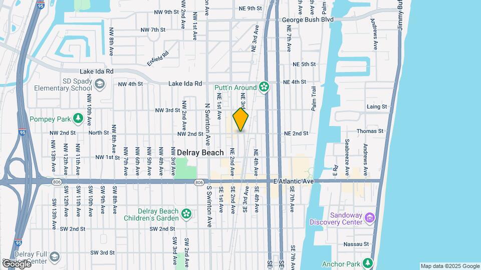 240 NE 2nd St Map and Location Details