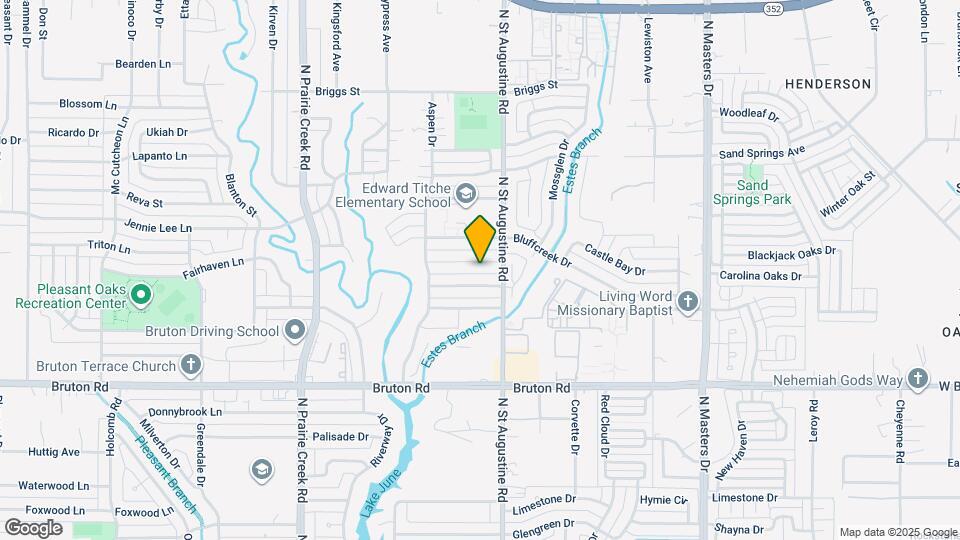 9560 Crestshire Dr Map and Location Details