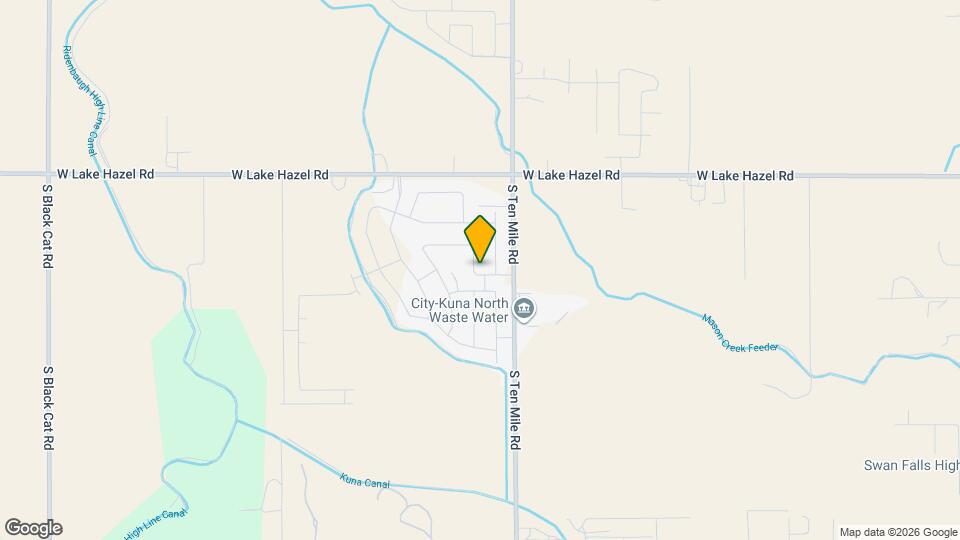 6740 S Nordean Ave Map and Location Details