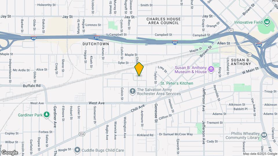 42 Child St Map and Location Details