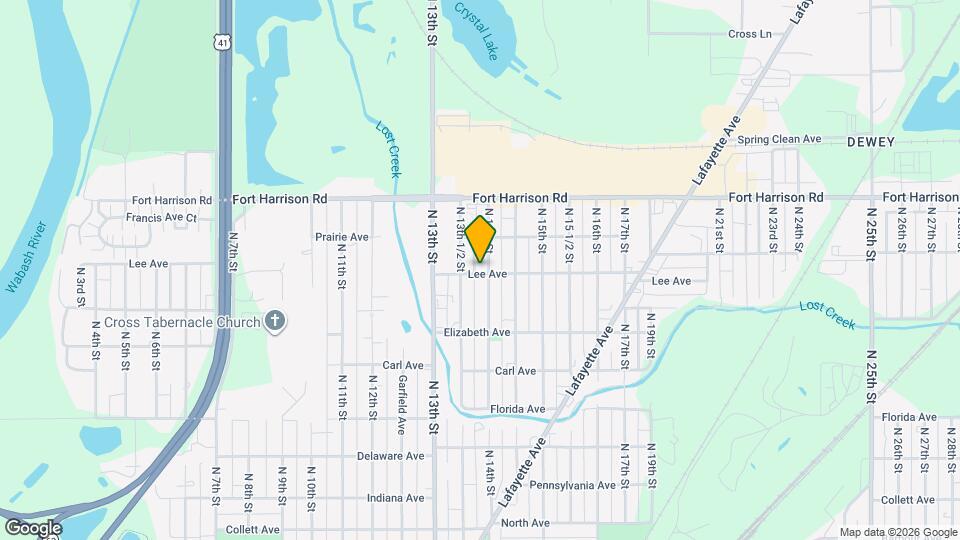 3100 N 14th St Map and Location Details