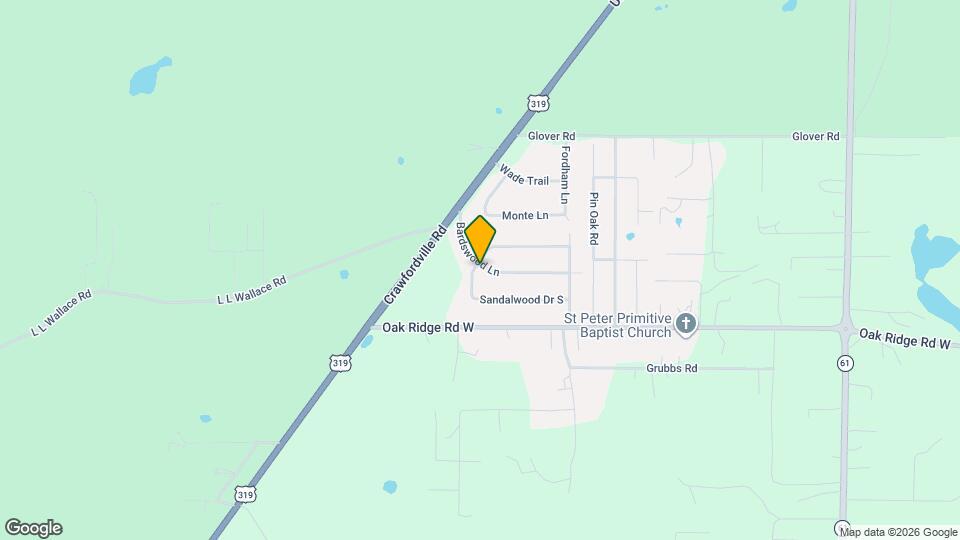 8443 Sandalwood Dr W Map and Location Details