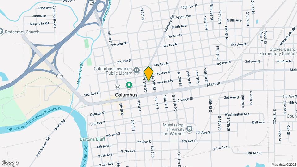 813 2nd Ave N Map and Location Details