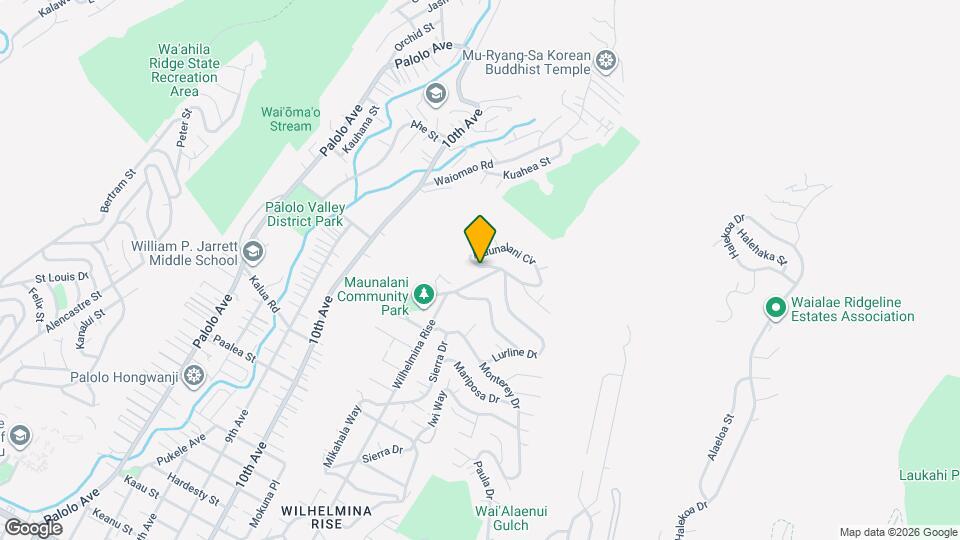 4846 Sierra Dr Map and Location Details