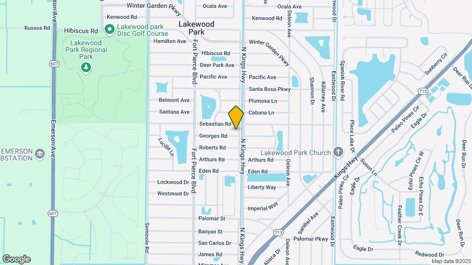 5511 Green Dolphin St Map and Location Details