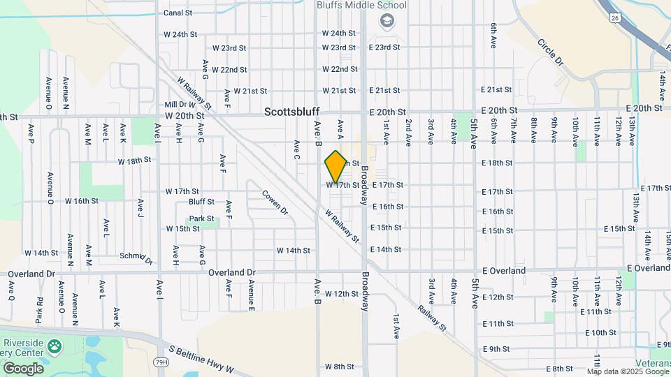1624 Avenue A Mapa y Detalles de la Ubicación