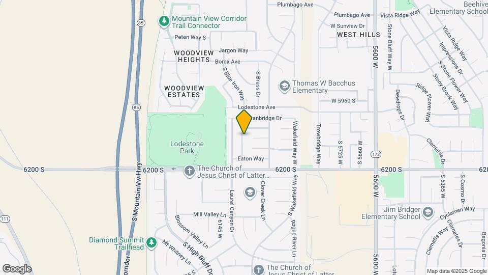 6083 S 6070 W Map and Location Details