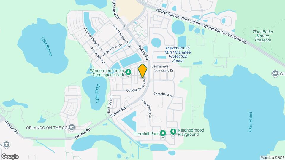 9088 Outlook Rock Trail Map and Location Details