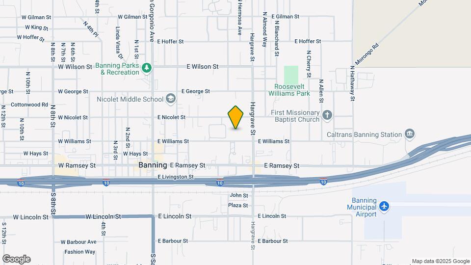 655 E Williams St Map and Location Details