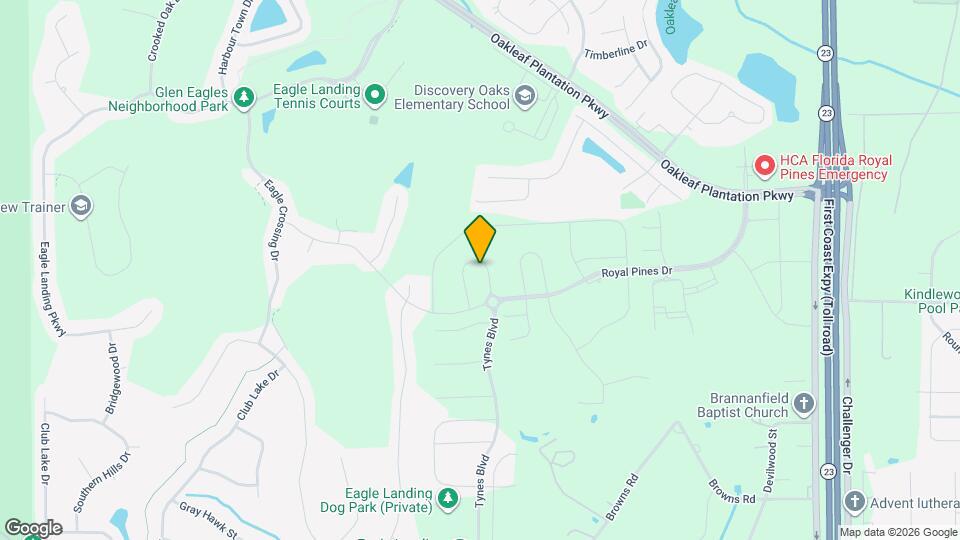 570 Tynes Blvd Map and Location Details