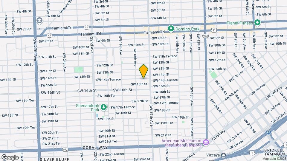 1746 SW 14th Terrace Map and Location Details