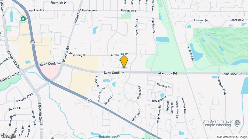 645 Le Parc Cir Map and Location Details