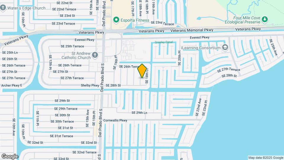 2709 SE 18th Pl Map and Location Details