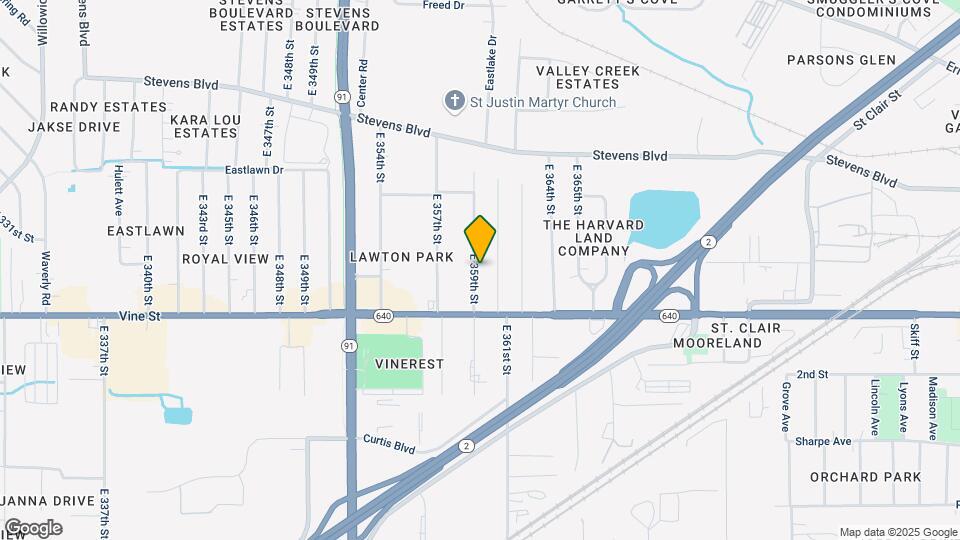 1327 E 359th St Map and Location Details