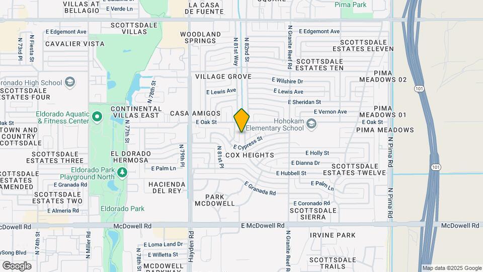 2220 N 82nd St Map and Location Details