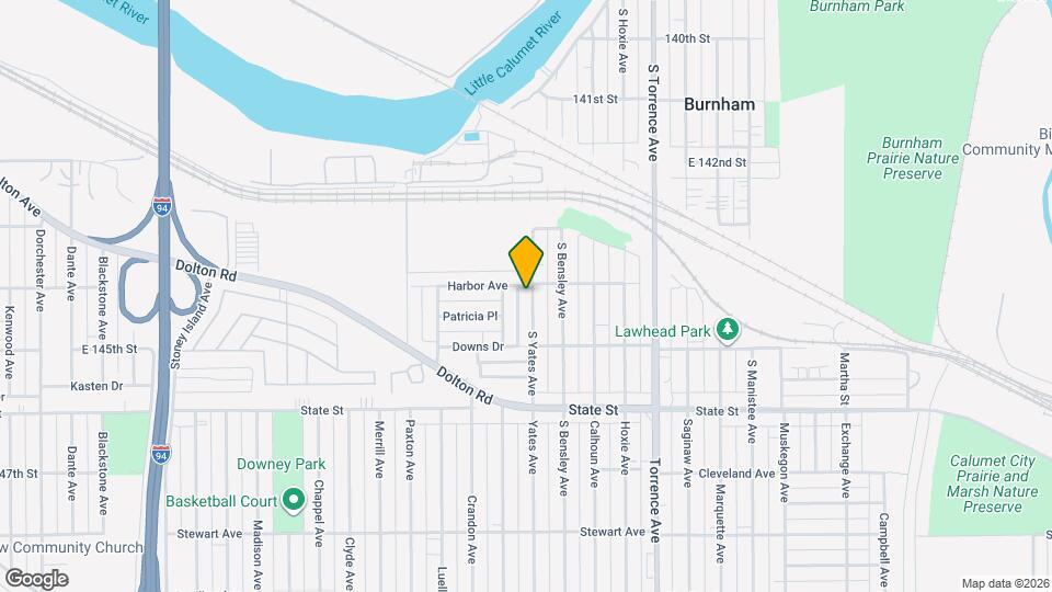 74 S Yates Ave Mapa y Detalles de la Ubicación