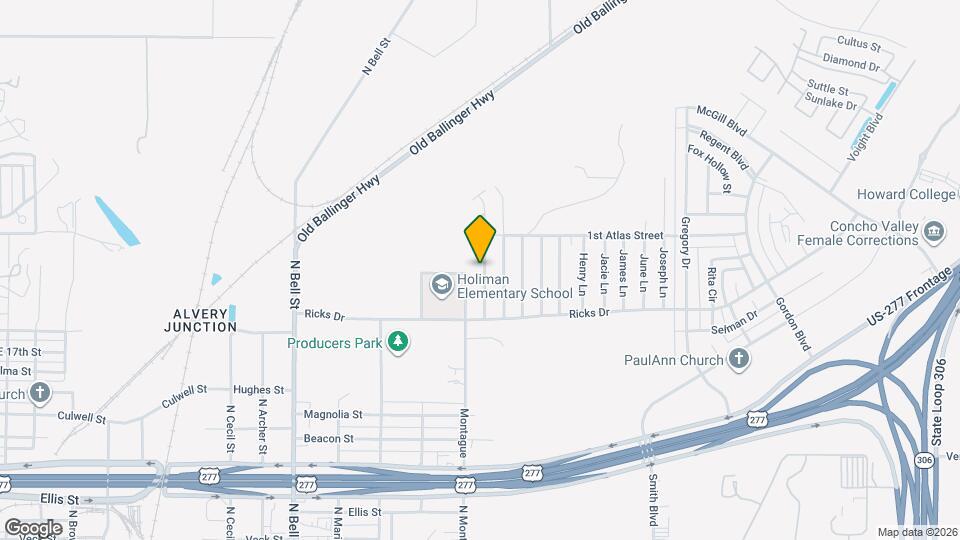 1217 Elmo Ln Map and Location Details