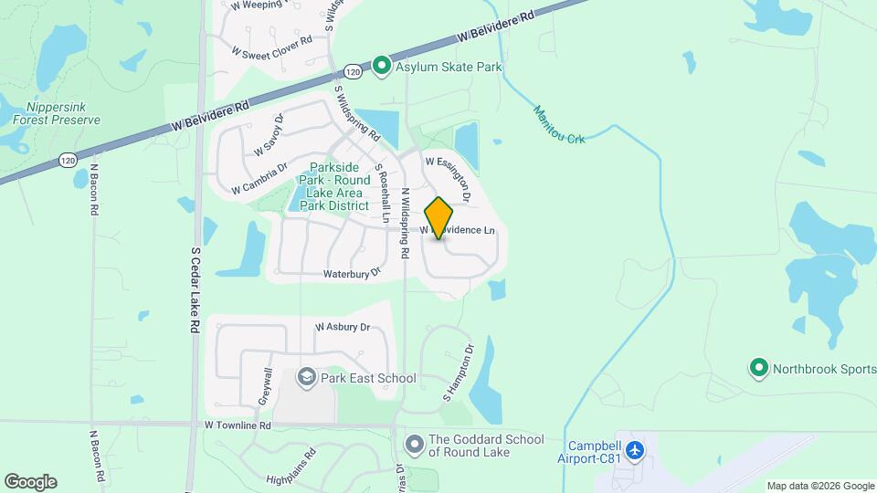 127 Amberly Dr Map and Location Details