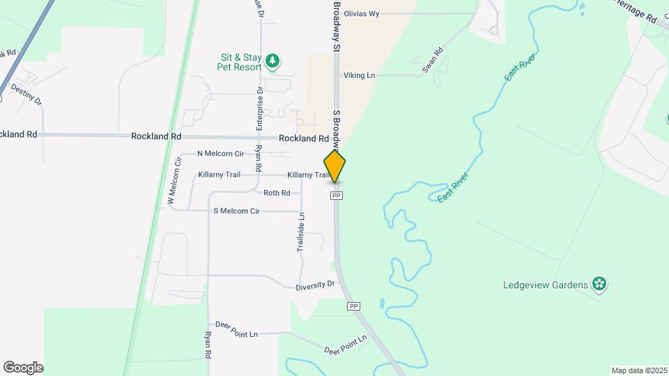 2134 South Broadway Map and Location Details