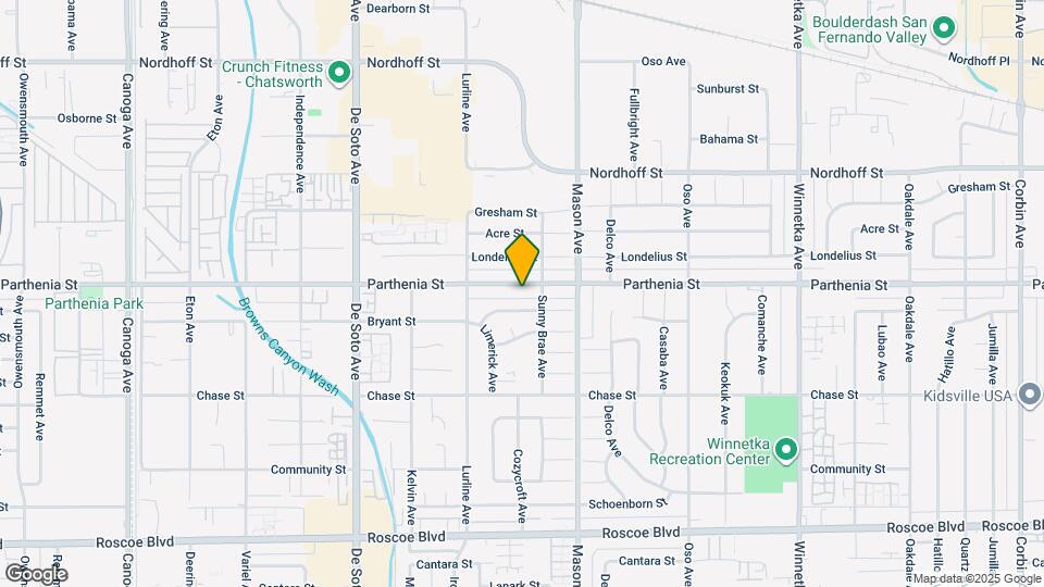 20560 Parthenia St Mapa y Detalles de la Ubicación